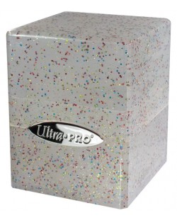 Cărți de joc Ultra Pro Satin Cube - Glitter Crystal (100+ buc.)